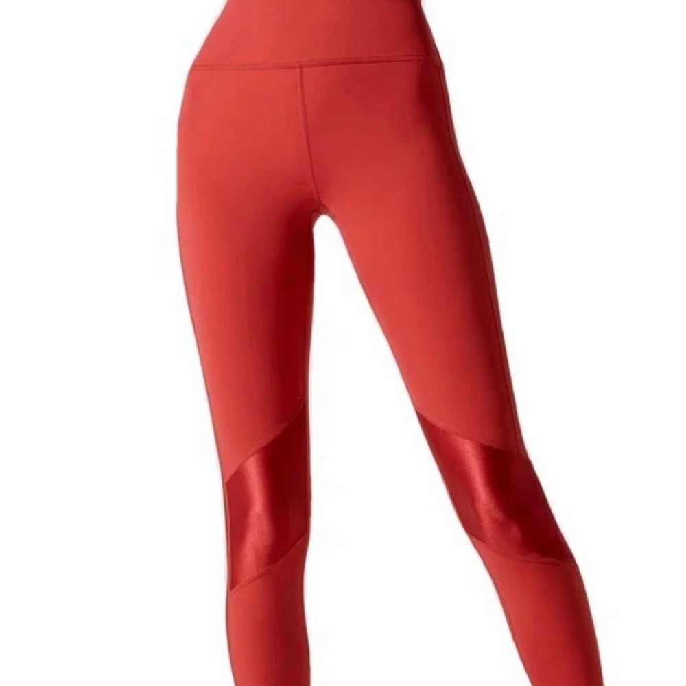 Alala Red Women's Peak Tight Leggings